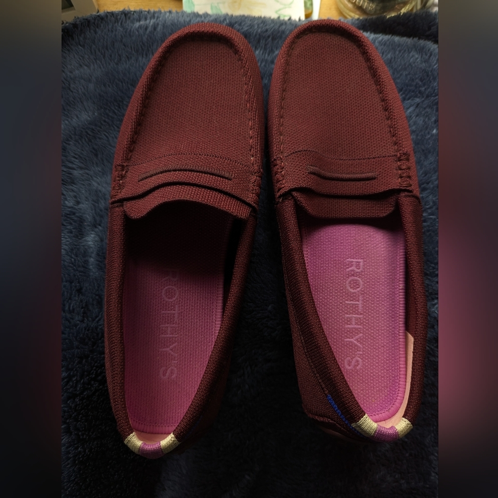 Rothy's Burgundy The Driver 9.5